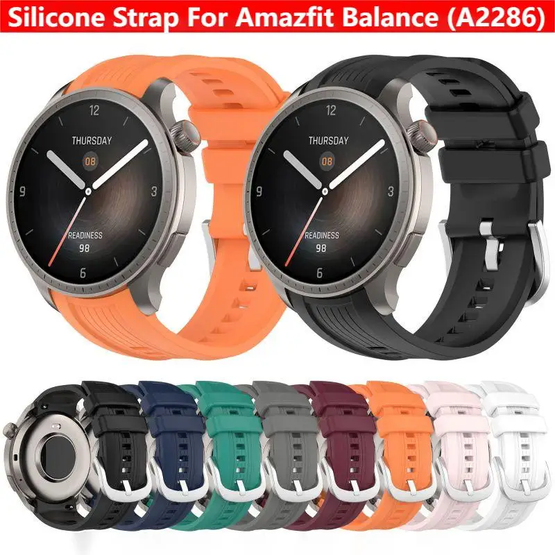 Health Wellness Bracelet - Pulseira de Silicone para Relógio Inteligente