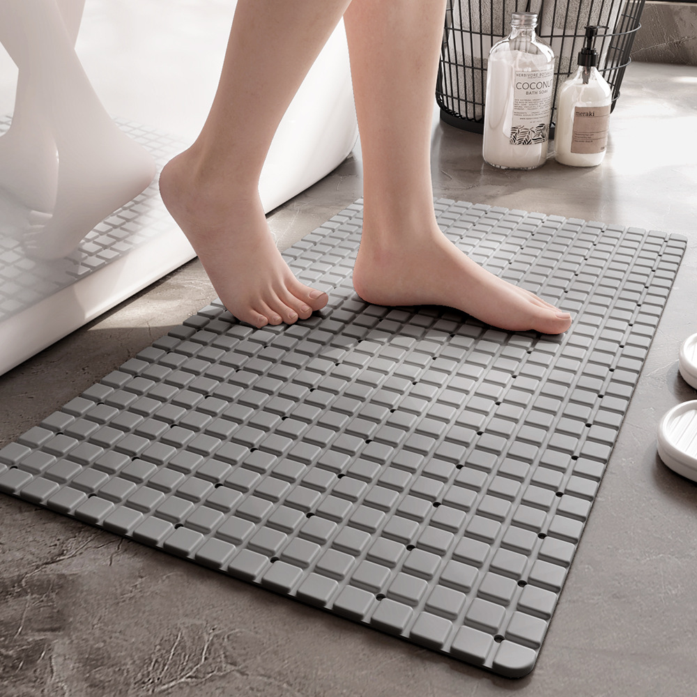 Bamboo Bath Mat - Tapete de banho antiderrapante de pvc