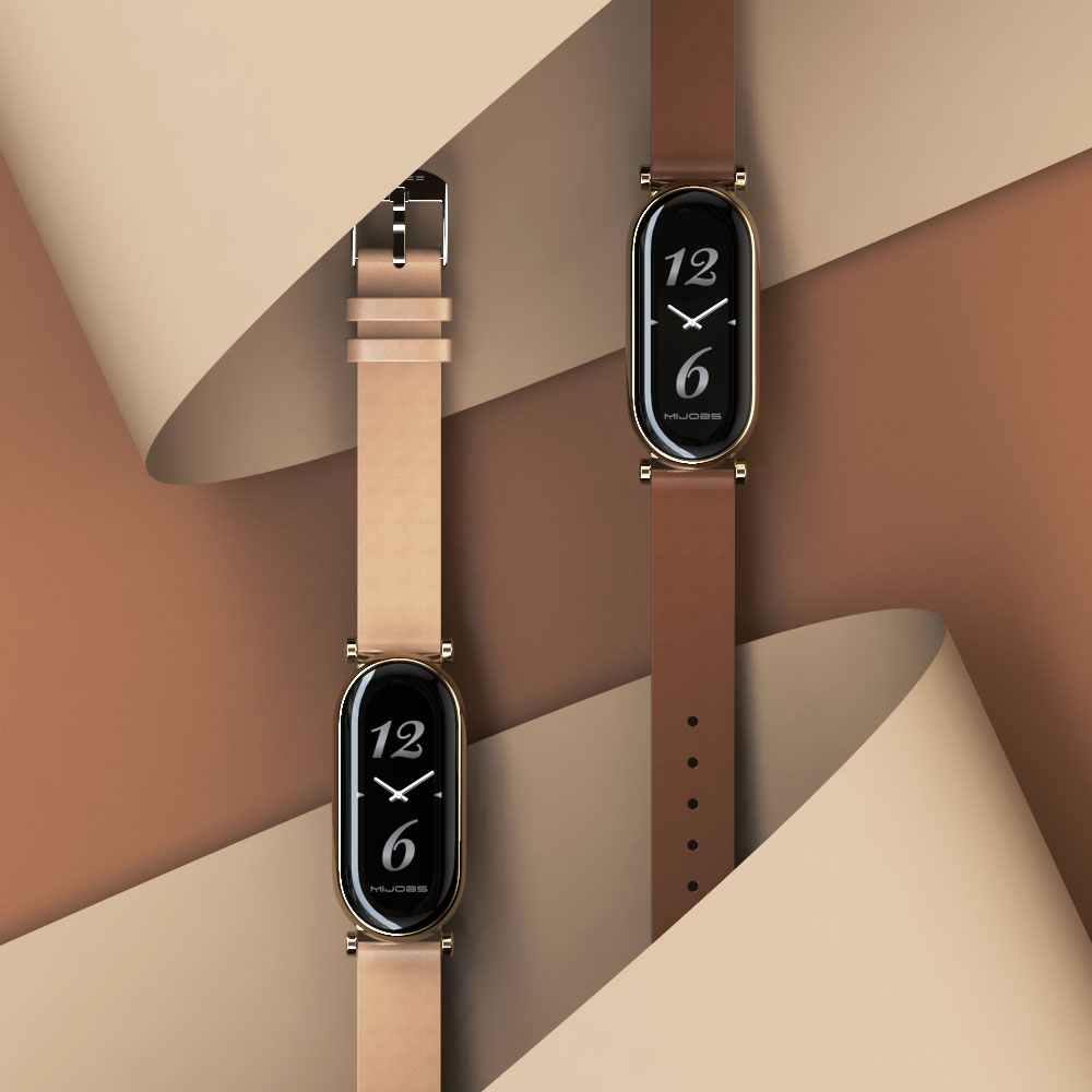 Pulseira de couro para mi band - Health Wellness Bracelet avaliação e preço