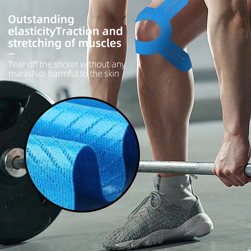 5 unidades de fita kinesiológi - Sports Taping Precut avaliação e preço
