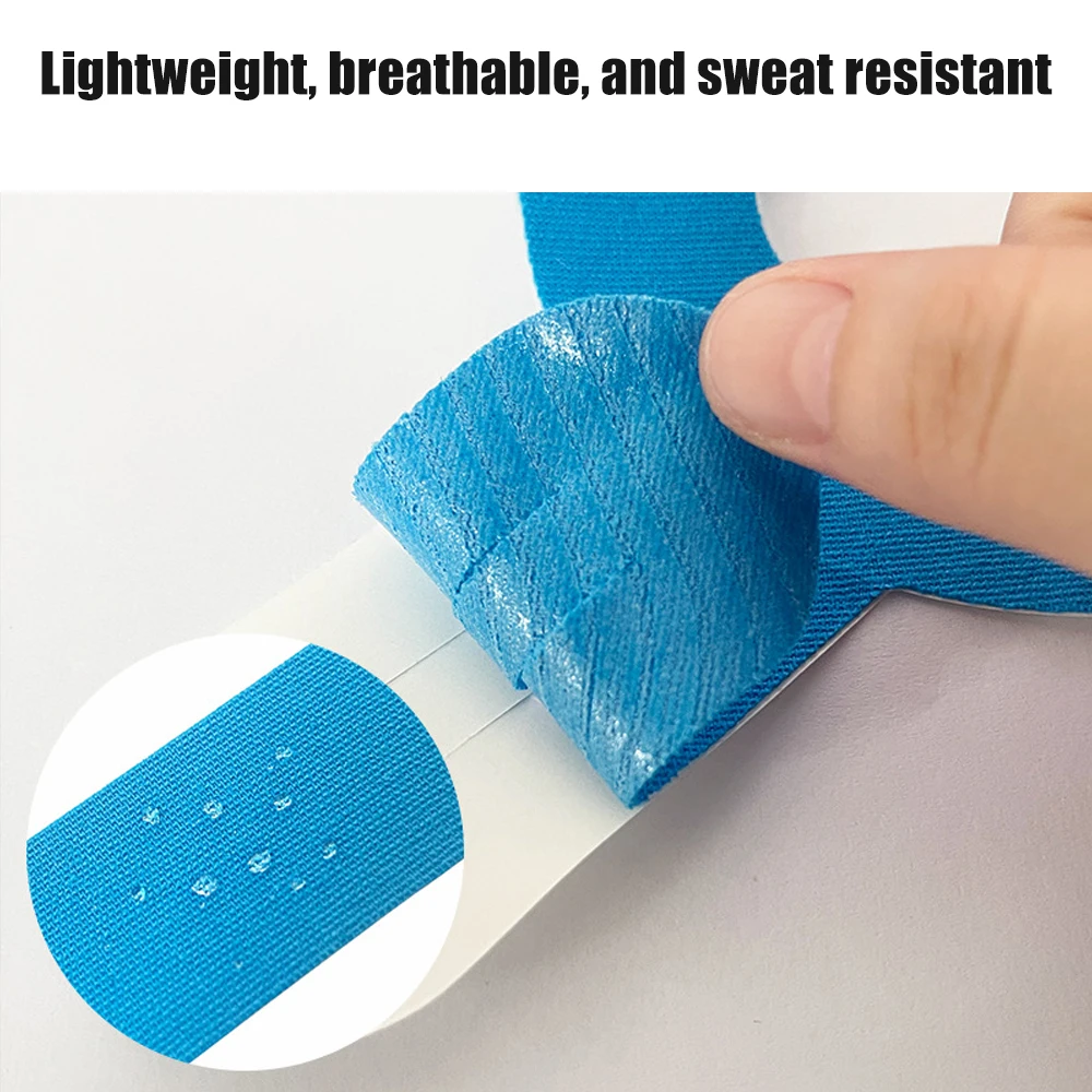 5 unidades de fita kinesiológi - Sports Taping Precut avaliação e preço