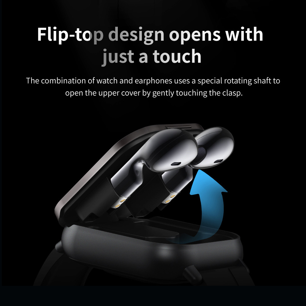 Bt chamada azul dente fones de - Health Wellness Bracelet avaliação e preço