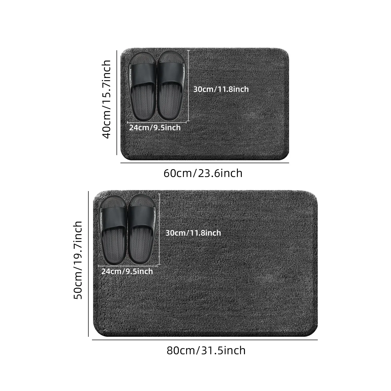 Tapete de banheiro arredondado - Bamboo Bath Mat avaliação e preço