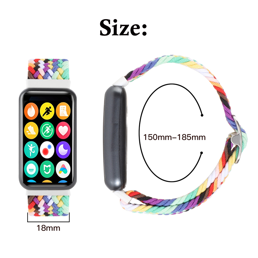 Pulseira de Nylon Trançada par - Health Wellness Bracelet avaliação e preço